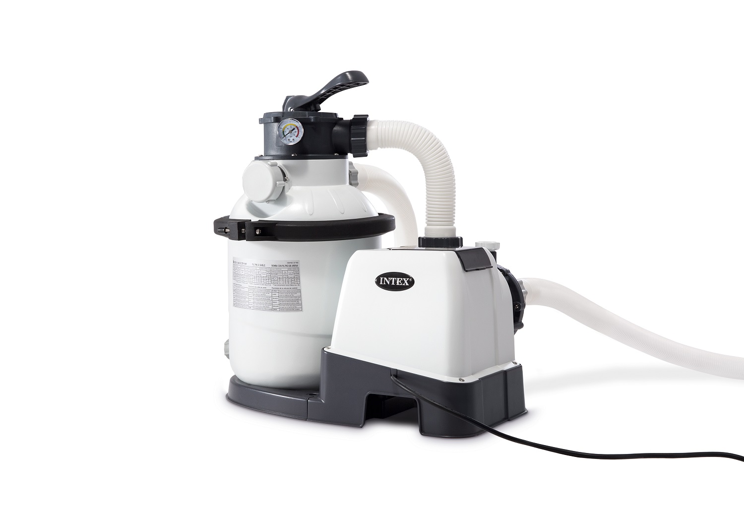 Intex 1200 Gph(4500 L/HR) Krystal Clear Sand Filter Pump(220-240V)