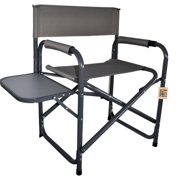 BaseCamp – Aluminium Directors Chair – With A Table