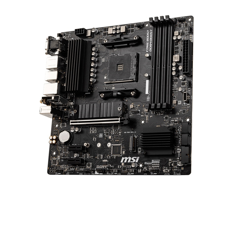 MSI B550M PRO-VDH Wi-Fi AM4 Micro-ATX Motherboard