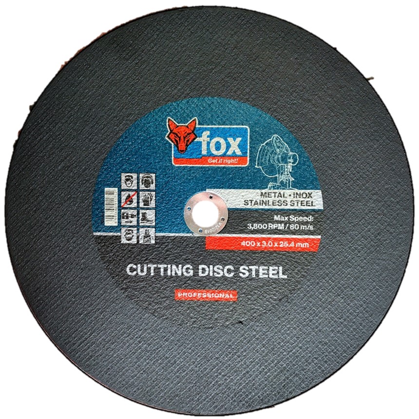 FOX Cutting Disc Steel/Inox 400X3.0mm PRO