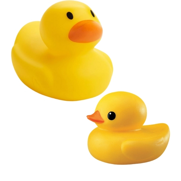 BathBuddies – Floating Bath Toy Rubber Ducky Combo- Yellow