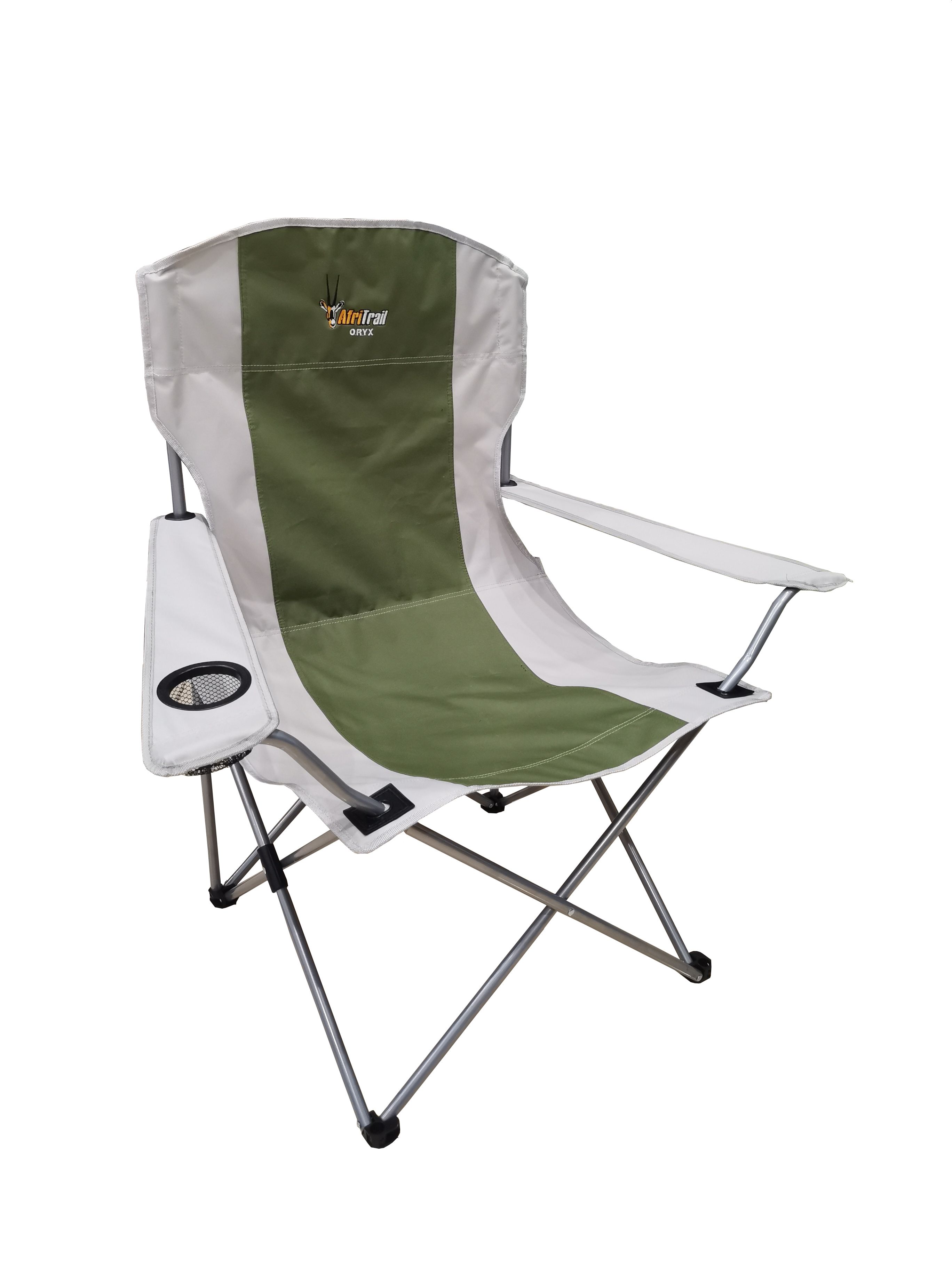 Afritrail Oryx Deluxe Folding Armchair – 120Kg – Green