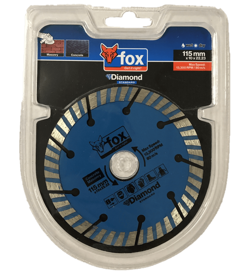 Fox Diamond Wheel Curved Segmented Standard