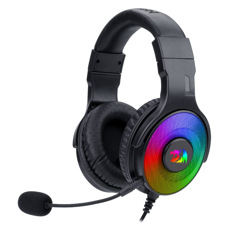 Redragon H350 PANDORA USB & 3.5mm Aux 7.1 RGB Gaming Headset – PC & Console