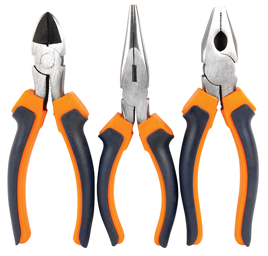 Fragram 3 Piece set Electrician’s Pliers