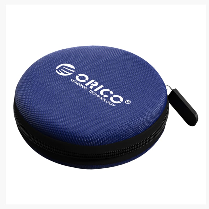 Orico Round Headphone Cable Case – Blue