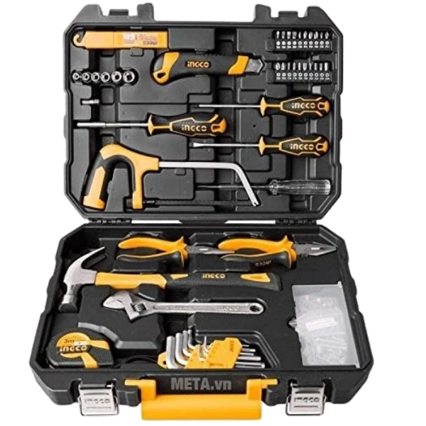 Ingco – 117 Pcs Tool Kit Combo for Home and Professional Use – HKTHP21171