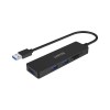 Unitek Usb3.1 3-Port Usb Hub with Card Reader (H1108A) Unitek Usb3.1 3-Port Usb Hub with Card Reader (H1108A)
