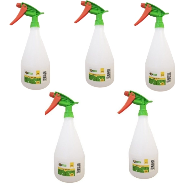 MTS – Trigger Spray Bottle / Hand held Trigger Sprayer – 1L (Pack of 5)