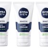 Nivea Men – Moisturiser / Face Cream – Sensitive (3 x 75ml) Nivea Men – Moisturiser / Face Cream – Sensitive (3 x 75ml)