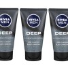 Nivea Men – Deep Facial Scrub – Black Charcoal (3 x 75ml) Nivea Men – Deep Facial Scrub – Black Charcoal (3 x 75ml)