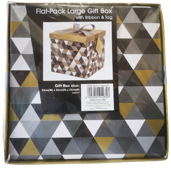 Flat-Pack Gift Box – Large