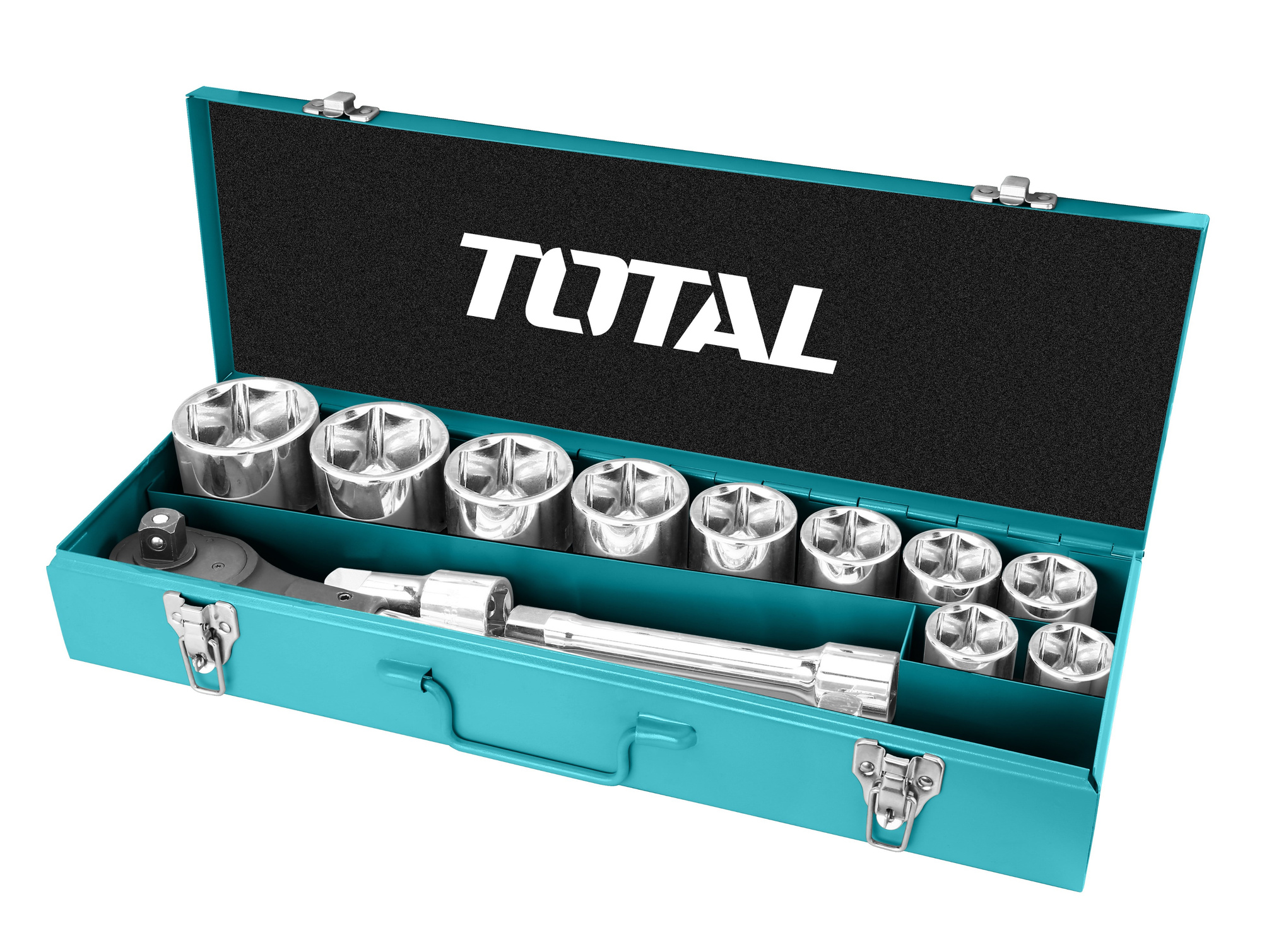 Total Tools 15 Piece  3/4″ Drive Socket Set