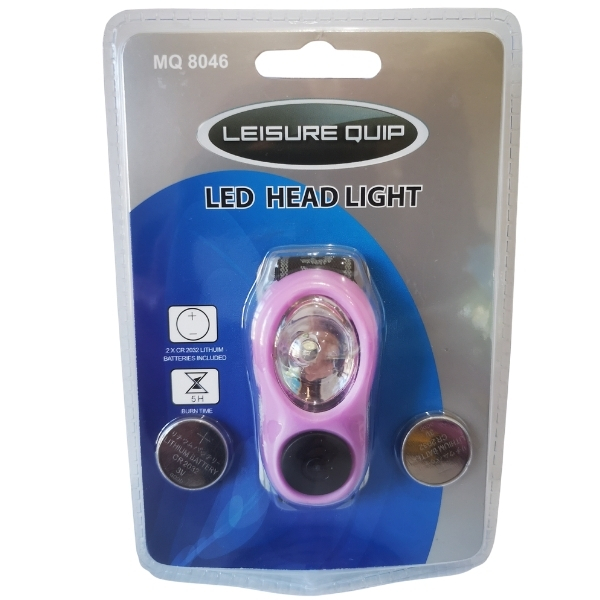 Moto-Quip Small LED Headlight Purple