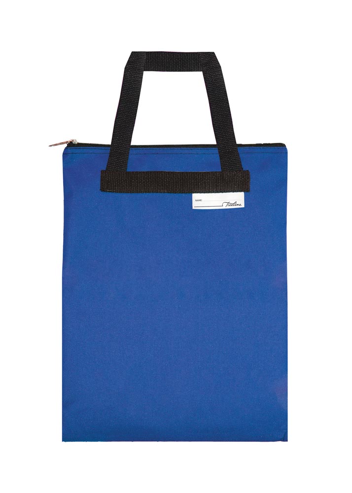 Treeline Blue Canvas Library Book Bag