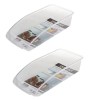 Gondol – Refrigerator Organisers / Fridge Baskets Combo – Medium (Set of 2) Gondol – Refrigerator Organisers / Fridge Baskets Combo – Medium (Set of 2)
