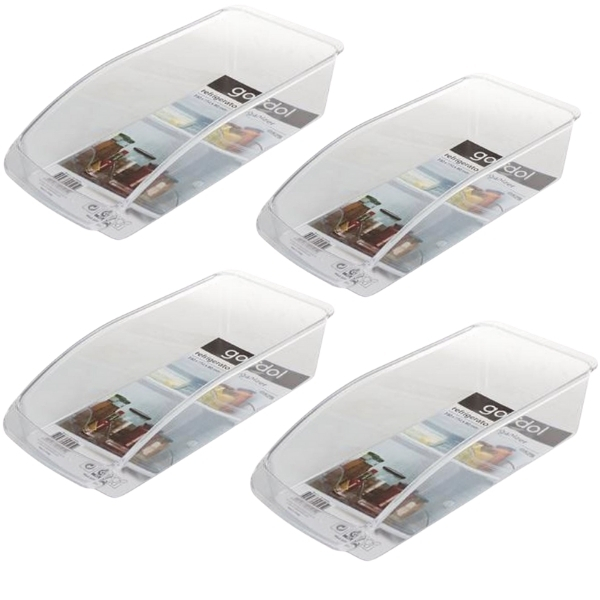 Gondol – Refrigerator Organisers / Fridge Baskets Combo – Medium (Set of 4)