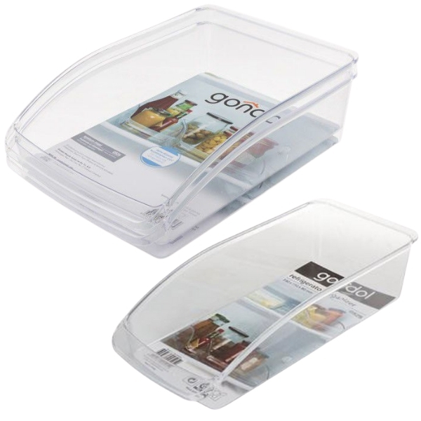 Gondol – Refrigerator Organisers / Fridge Baskets Combo (Set of 2)