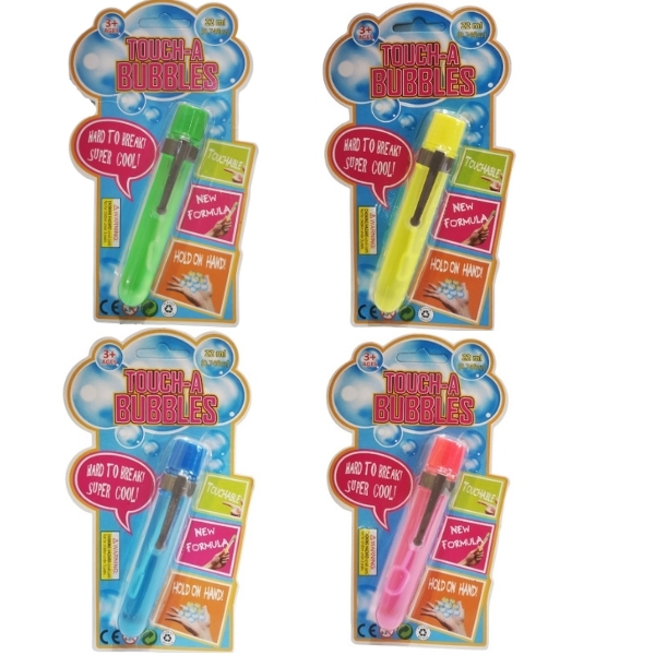 SourceDirect – Touch-A-Bubbles – Strong Bubbles – (Pack of 4)