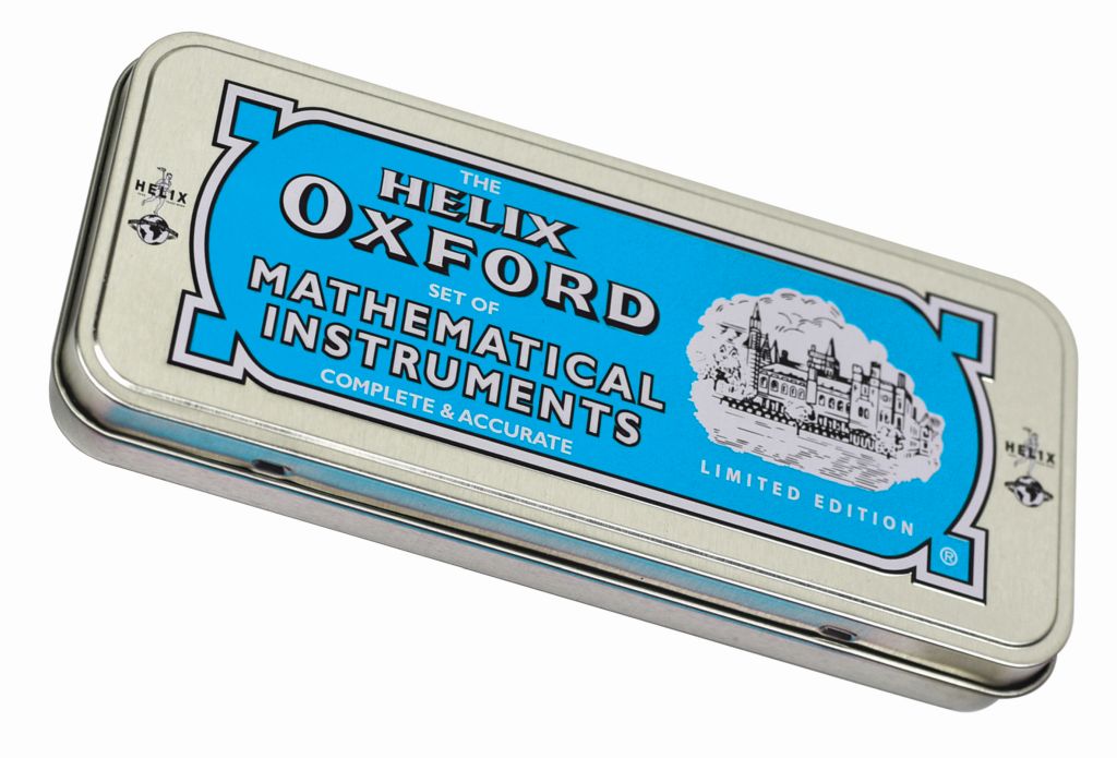 HELIX OXFORD Math Set 10Pc – Blue