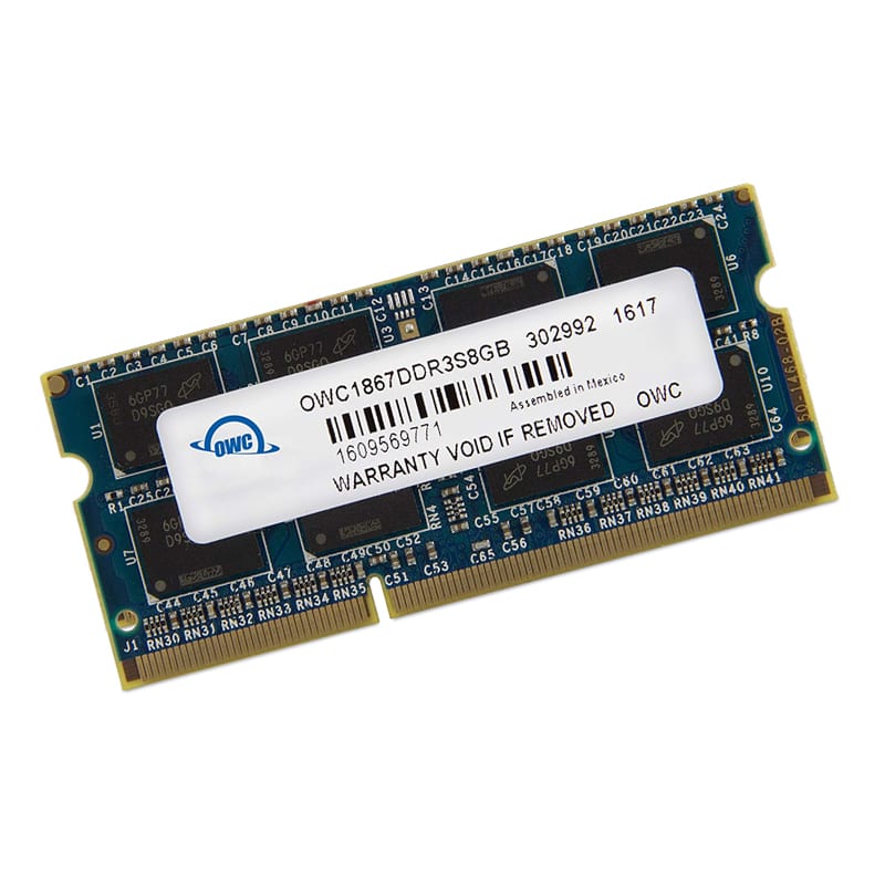 OWC Mac 8GB DDR3 1867MHz SO-DIMM module – Blue