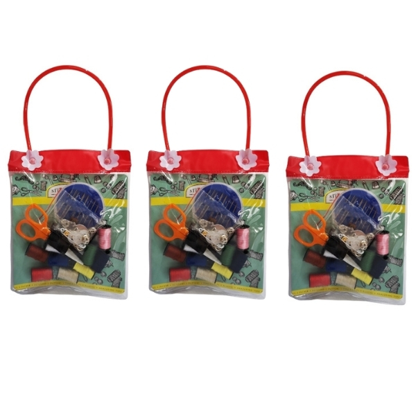 SourceDirect – Bulk Pack Of 3 Portable Mini Sewing Kits