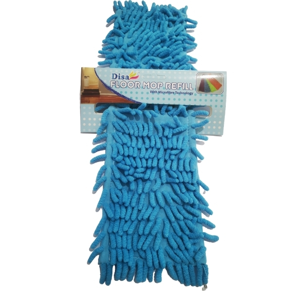 Disa – Floor Mop Refill – Blue (12x40cm)
