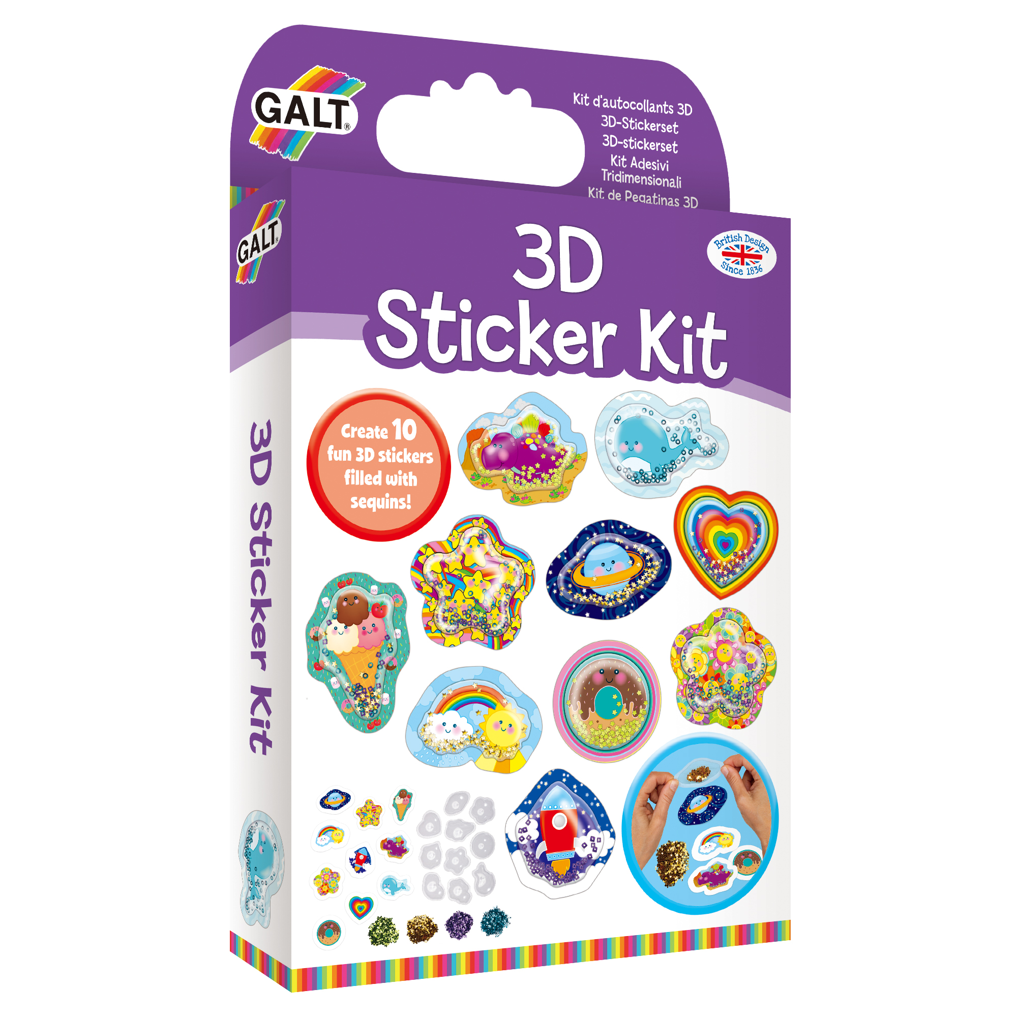 Galt Toys 3D Sticker Kit