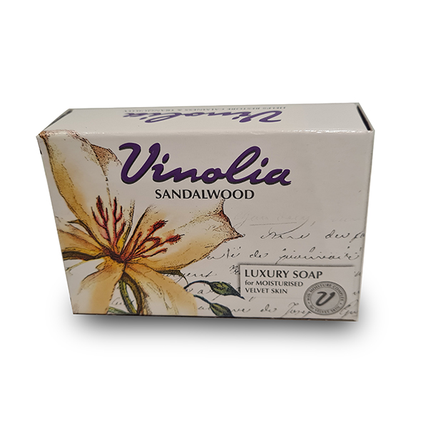 Vinolia Bath Soap Sandalwood (12 Bars x 125g)