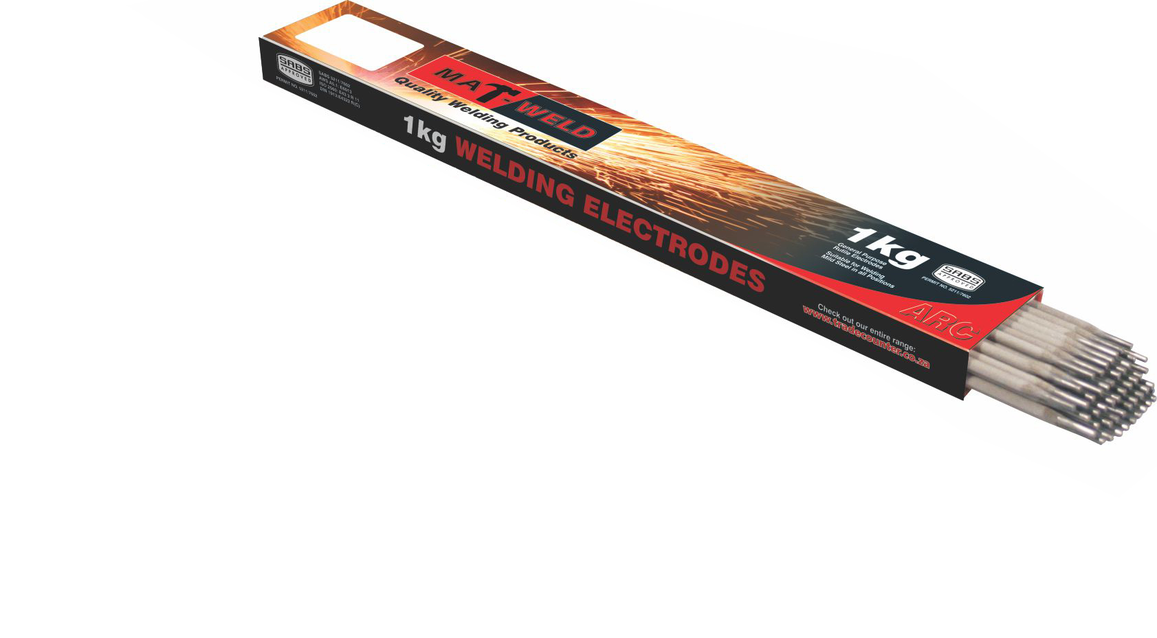 Matweld Rod General Purpose 2.50mm 1Kg