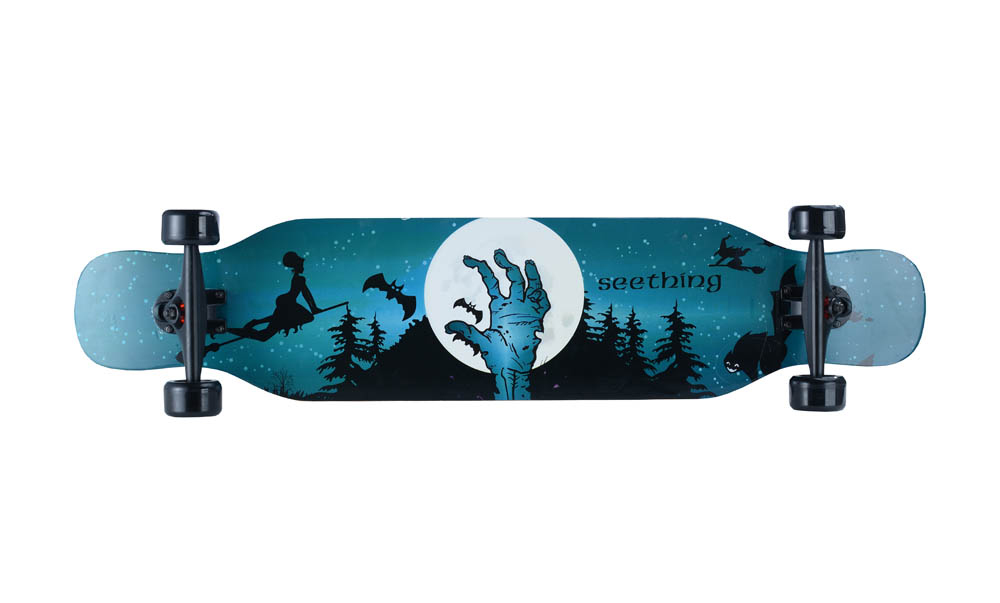 Seagull -Skateboard Longboard – Gothic Design