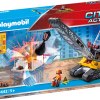 Playmobil Cable Excavator with Building Section Playmobil Cable Excavator with Building Section