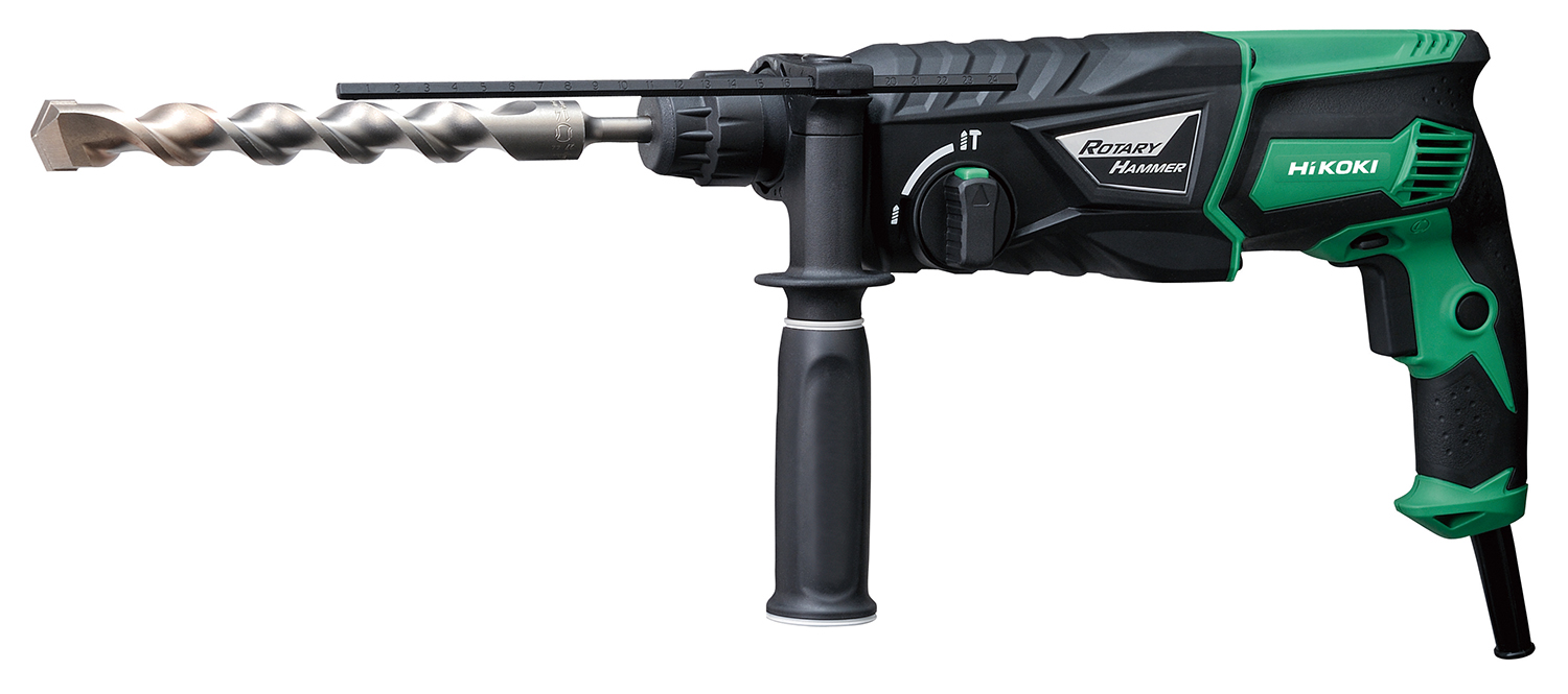 Hikoki Rotary Hammer Drill 830W 3.2J 2 Mode Drilling & Impact  Drilling