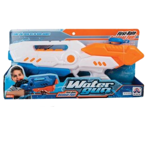 SourceDirect – Water Gun Soaker Mega – Orange & Blue (46cm)