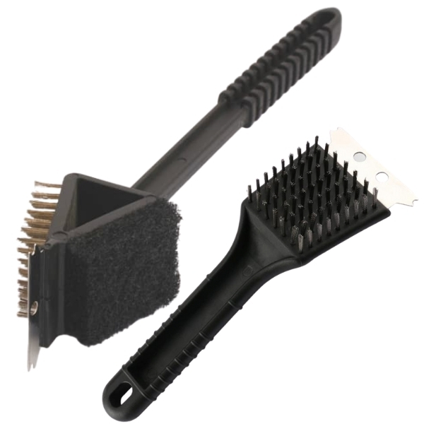 Home N Leisure Wire Grill Cleaner & 3In1 Grill Cleaner Combo Black