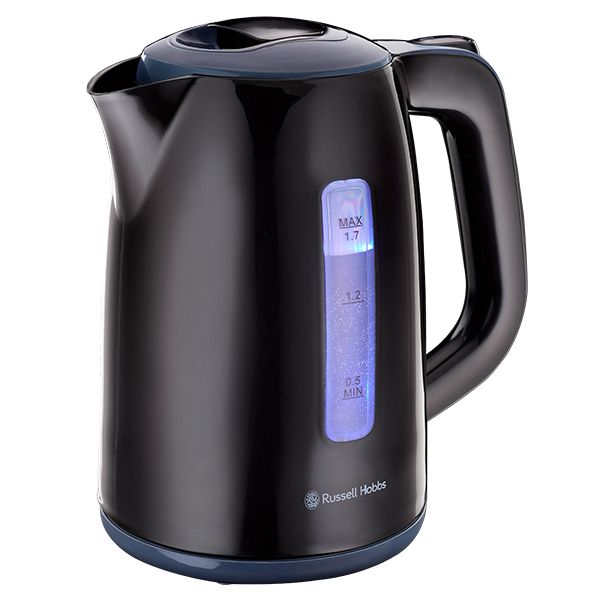 Russell Hobbs – 1.7L Plastic Kettle  – Black
