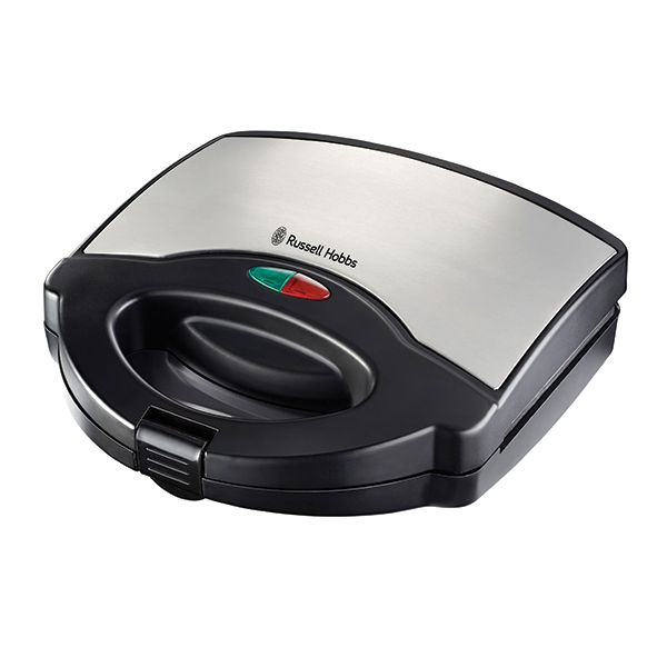 Russell Hobbs – 2-Slice Sandwich Maker – Stylish stainless steel and black finish