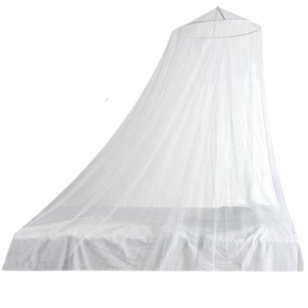 SourceDirect – Mosquito Net and Metal Hanging Ring – Single Bed Size