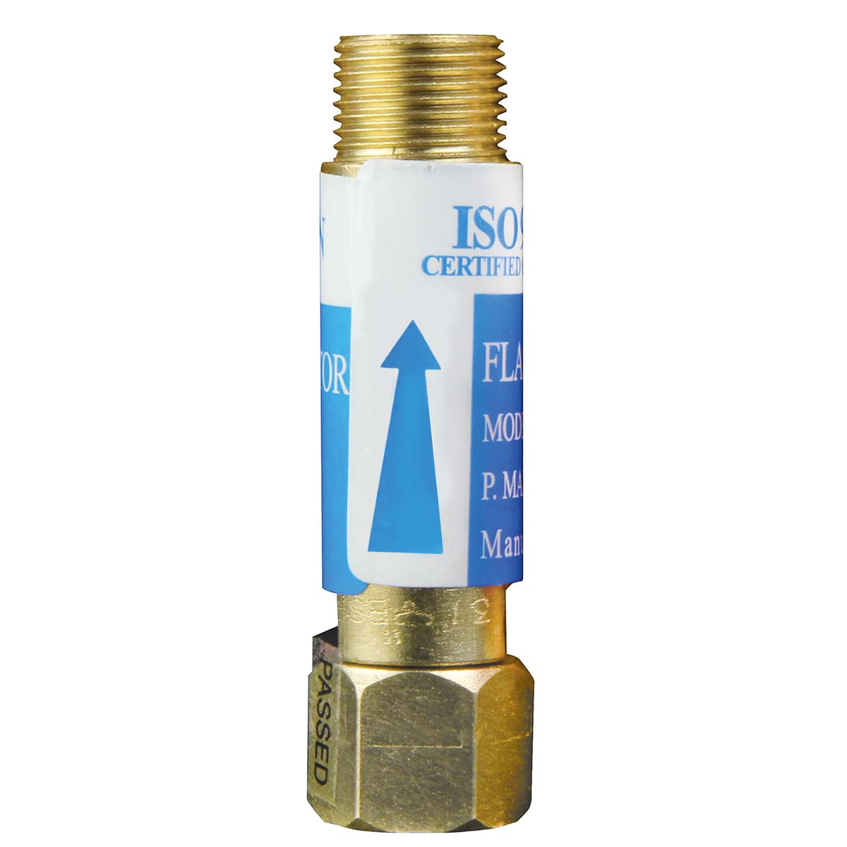 Tradeweld Torch Mounted Flashback Arrestor 3/8 Oxygen