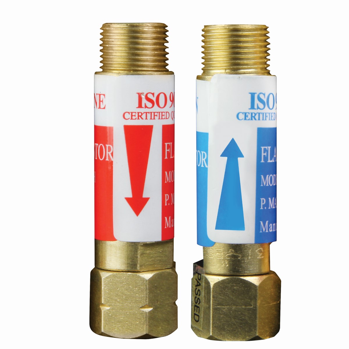 Tradeweld Prepack Flashback Arrestors torch Mounted (1 x Oxy & 1 x Acet)