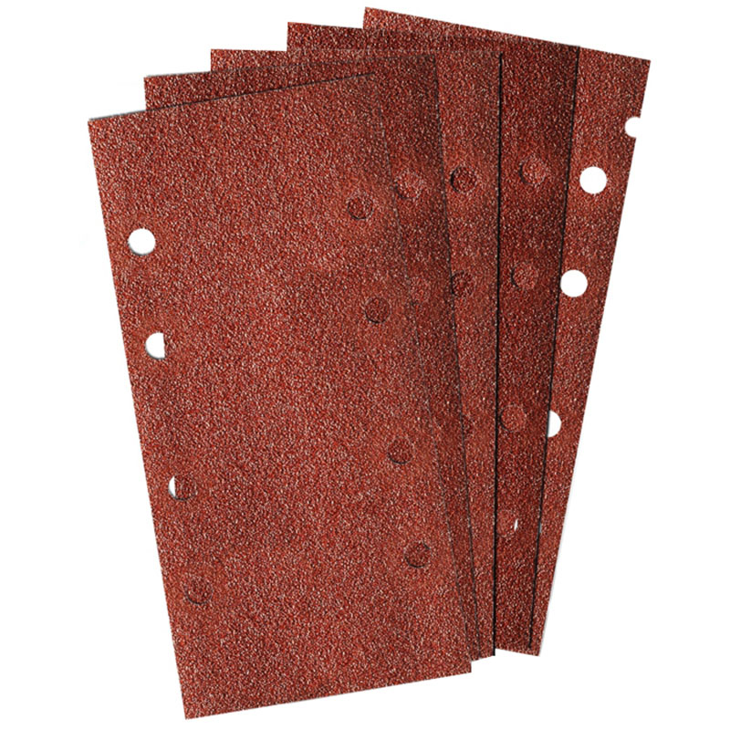 Sanding Sheet Orb 95 X 230Mm 80Gr Plain with 8 Holes 5 Pack