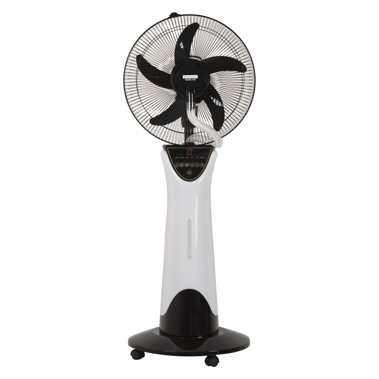 Eurolux Tower Portable Rehargeable Mist Fan With Led Light