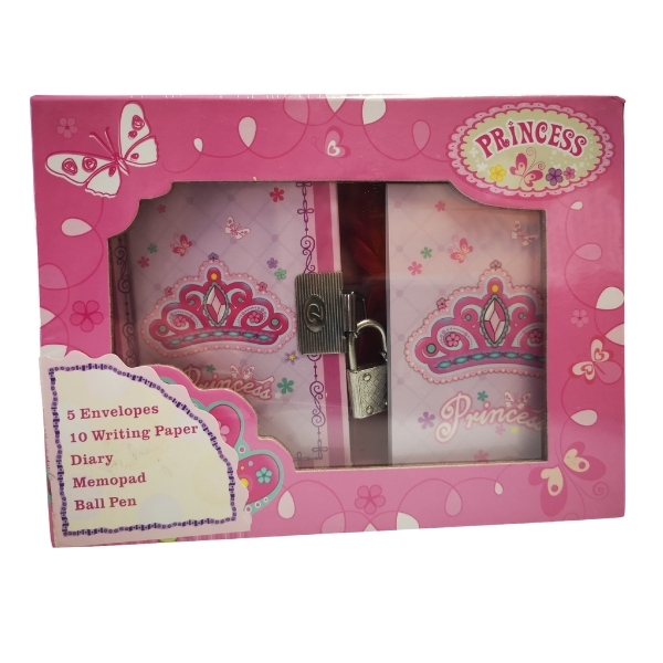 Stationery Set (17cm x 13cm) – Princess
