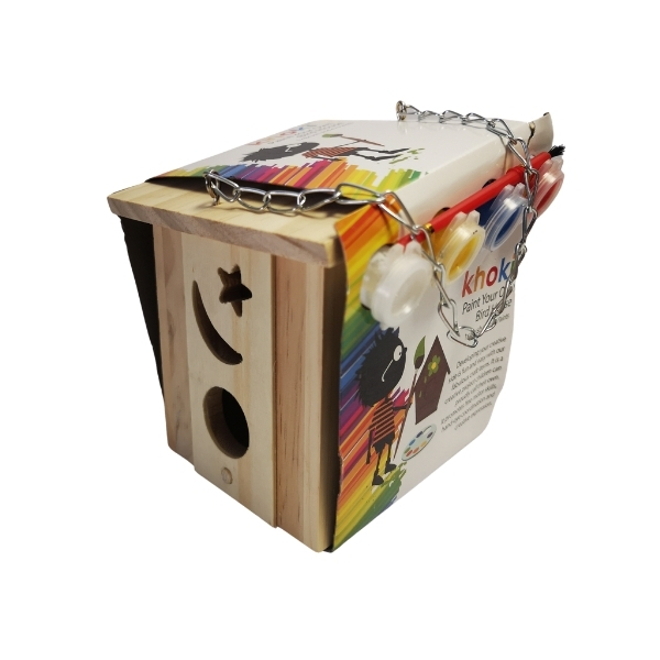 Paint Your Own Bird House / Bird Feeder (Arts and Crafts) – Star and Moon