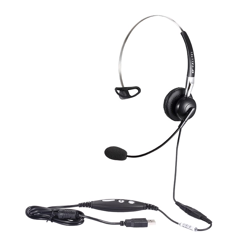 Calltel H650NC Mono-Ear Noise-Cancelling Headset