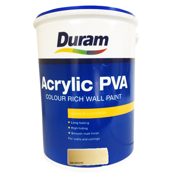 Duram Acrylic PVA – Sandstorm (5L)