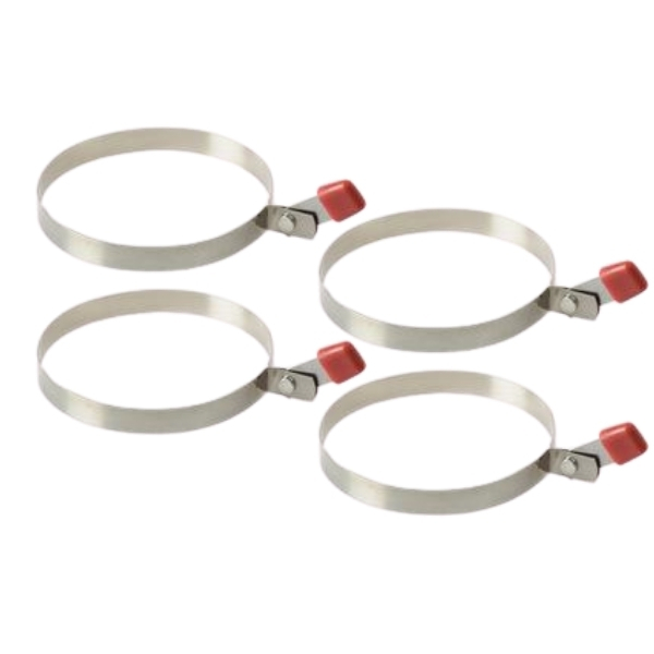 Egg Rings Set – Stainless Steel – 2 Ring Pieces Per Pack – Bulk Pack of 2