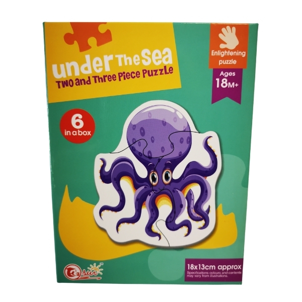 Under the Sea Puzzle Box Set (6 in a Box)