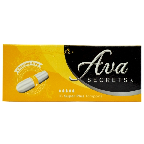 Ava Secrets – Tampons Super Plus (16’s)