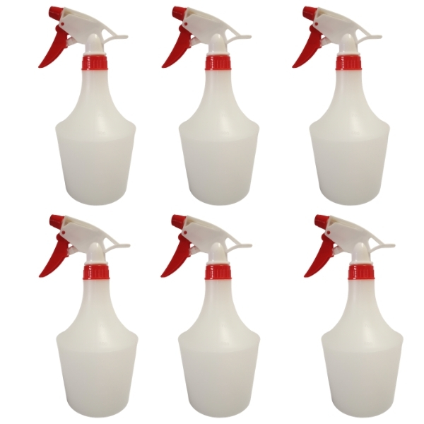 Handheld Trigger Spray Bottle / Trigger Sprayer – 750ml – Bulk Pack of 6